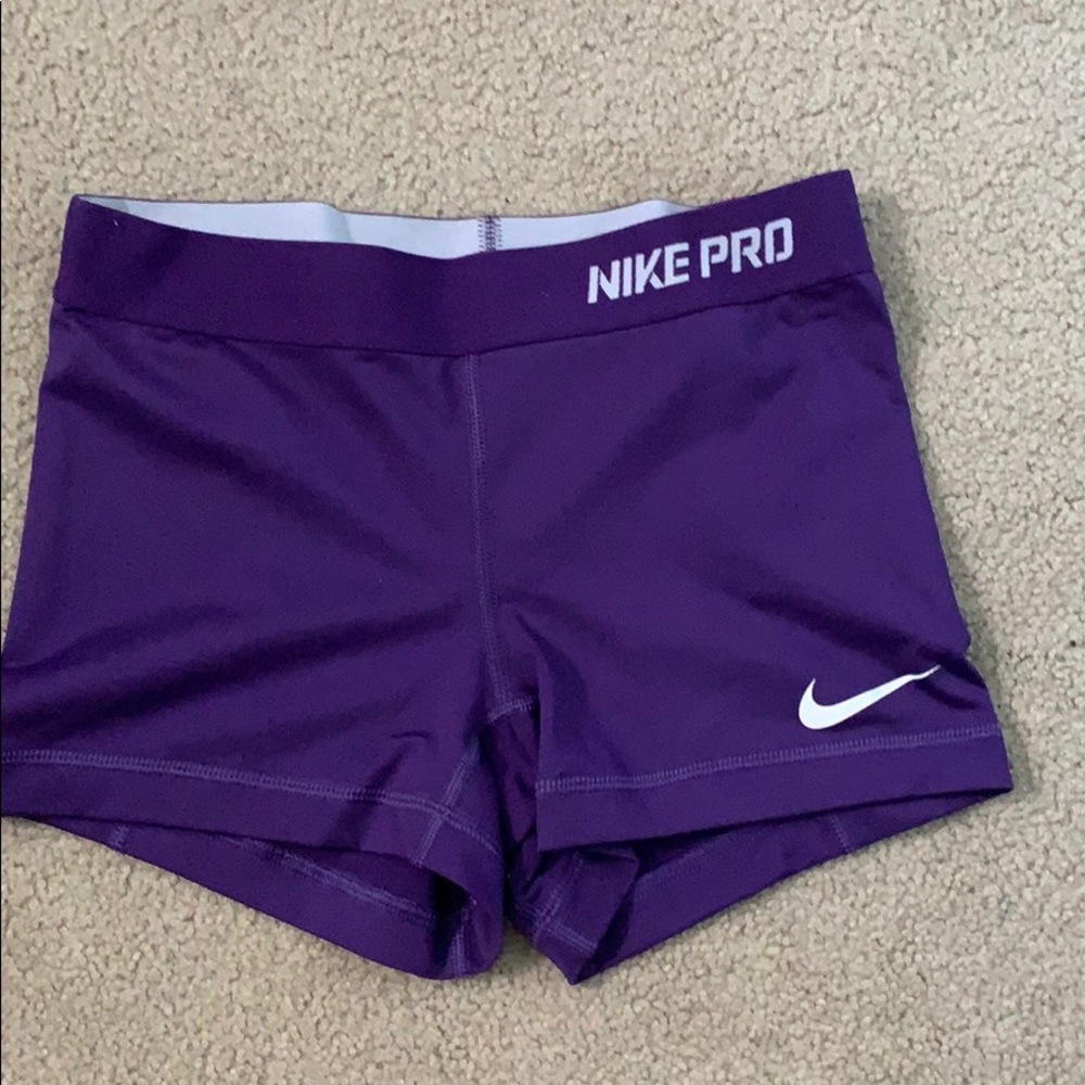 Purple Nike Pros